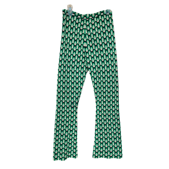 Sandro $295 RETAILELISIO SCALLLOP PRINT RETRO STYLE PANTS - Picture 1 of 9